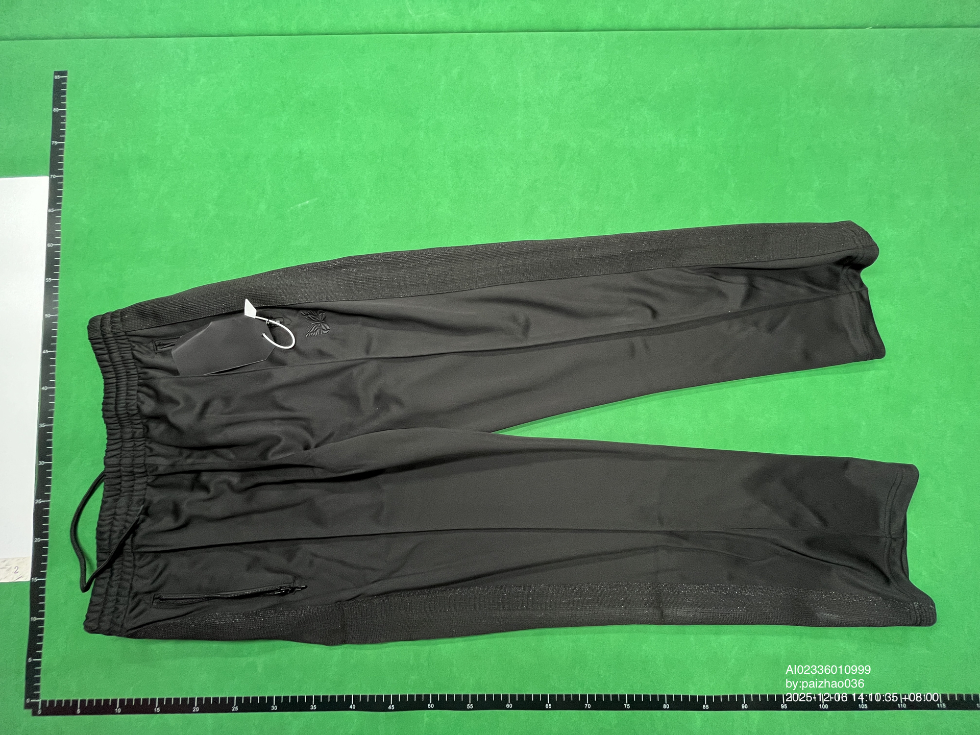 Butterfly Embroidered NEEDLES CREATES Sports suit Men's and Women's Bar Ribbon Casual Sportswear Sports Pants QC