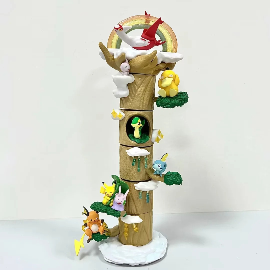 Magic baby pet elf 5 Generation 6 generation 7 Generation 6 tree pile elf Q version doll box egg hand office