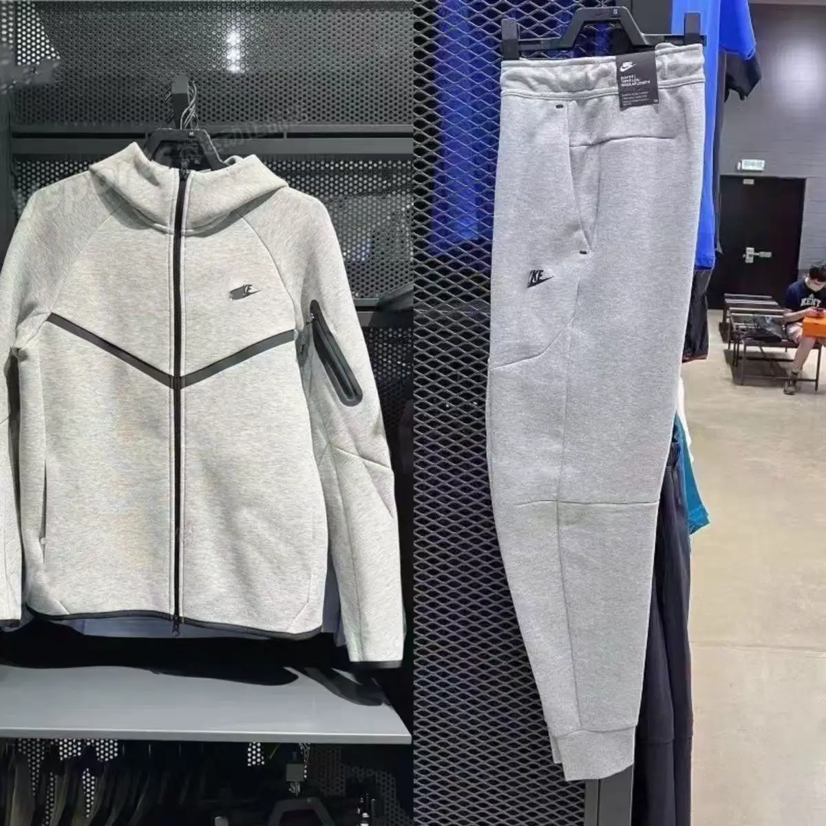 Spring and Autumn Men's Jackets, Spring and Autumn New Air Layer Cotton Knitted Hooded Zipper Shirts, Sports Casual Tops and Jackets
