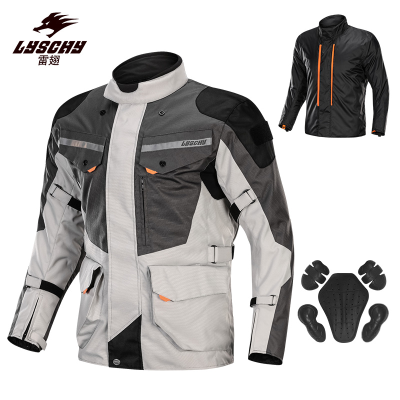 Thunder Wing New Off-Road Motorcycle Racing Suit Winter Waterproof Drop-Resistant Rally Riding Suit Men's and Women's Winter Motorcycle Suit