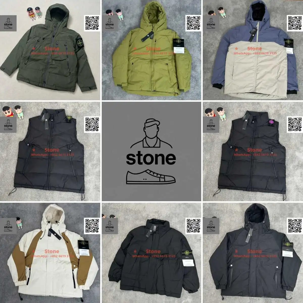 2026ST st00ne 1s1and jacket
