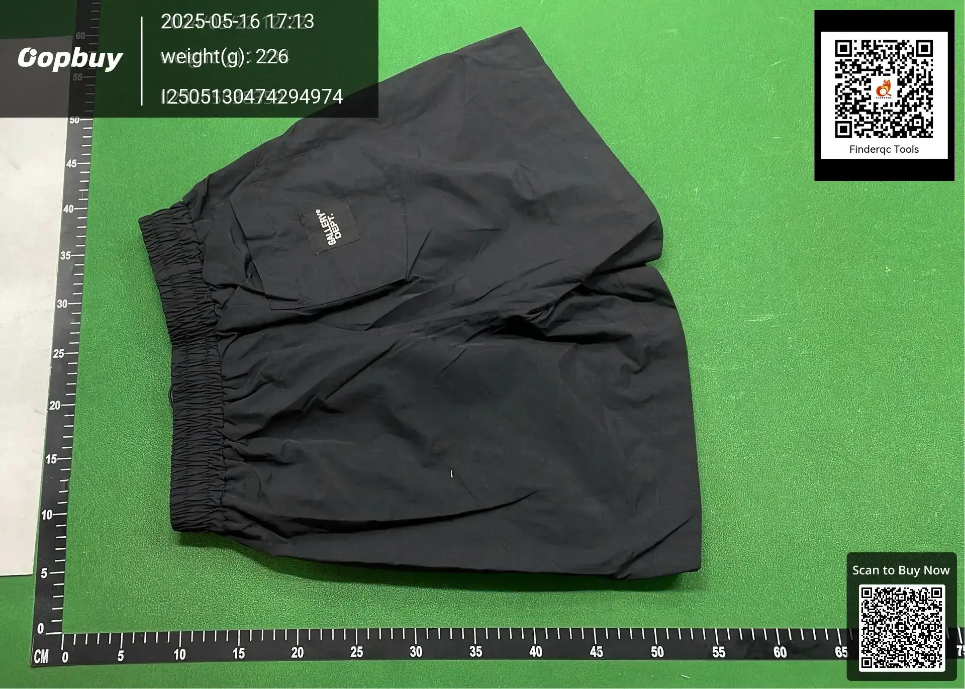 Gallery Dept Tide Small Label Letter Print Pattern Five-Quarter Pants Casual High Street Shorts for Men and Women