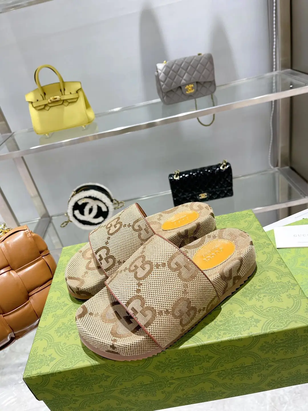 顶级品质 GG拖鞋