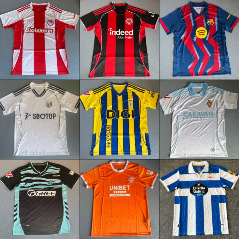 2526 Germany Spain Bayern Munich Paris World Cup National Team Fan Edition Quick-Drying Breathable Casual Sports Short Sleeve QC photo from 1688 on Qualit.ly