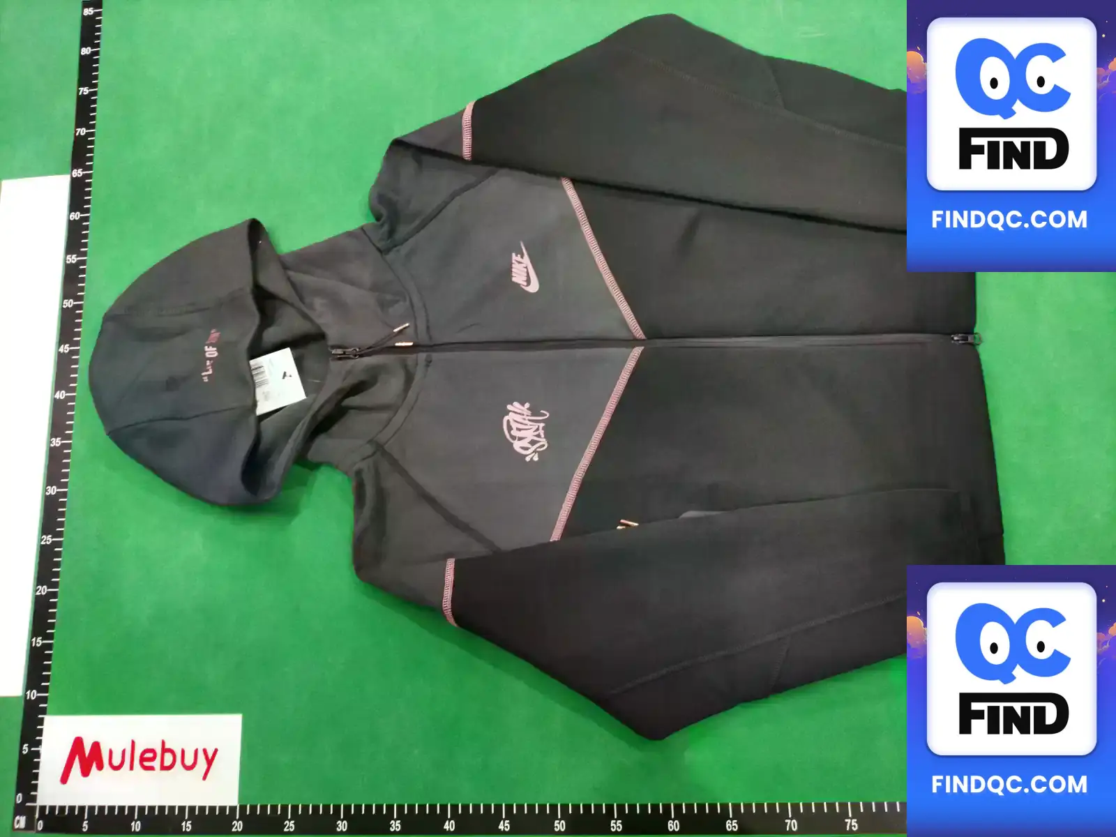 Cross-border Hook Joint Windrunner suit European and American Stars Hip-hop Hooded Sports Casual Jacket Windproof Jacket Trendy