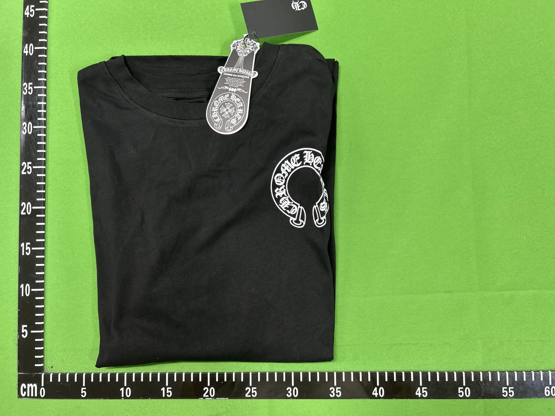 Chrome Hearts x Comme des Garcons Black T-Shirt
