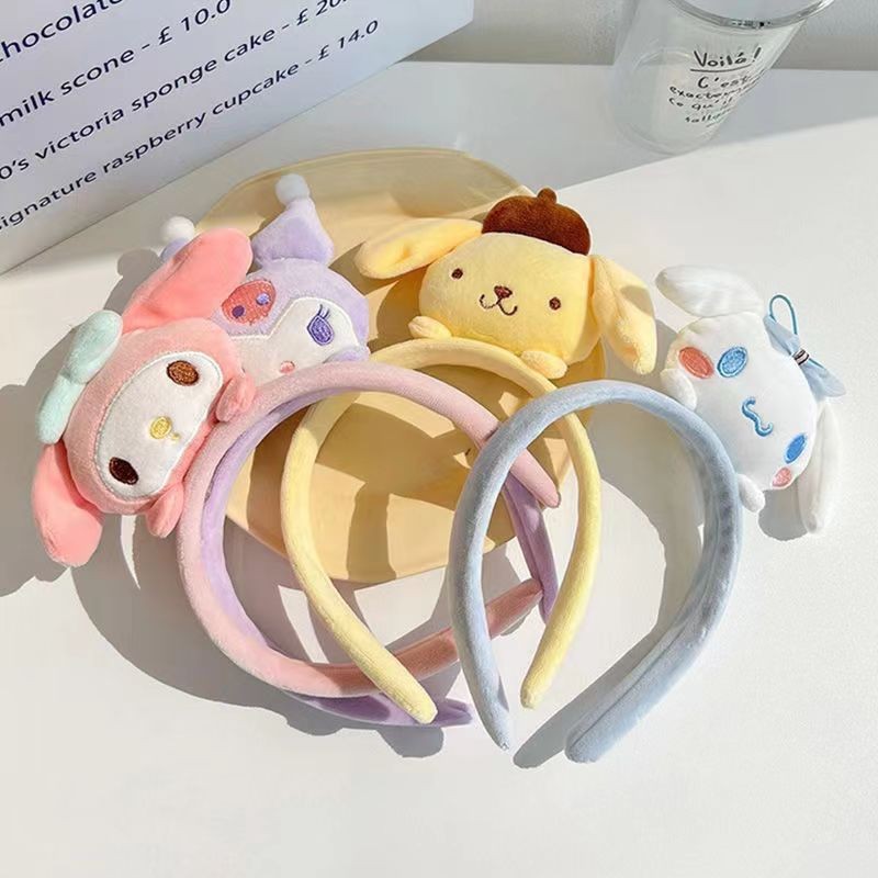 Wide-Brimmed Sponge High-Top Hairpin Headband for Women, New High-End Pressure-Sensitive Hair Headband, Versatile Face Wash Headband