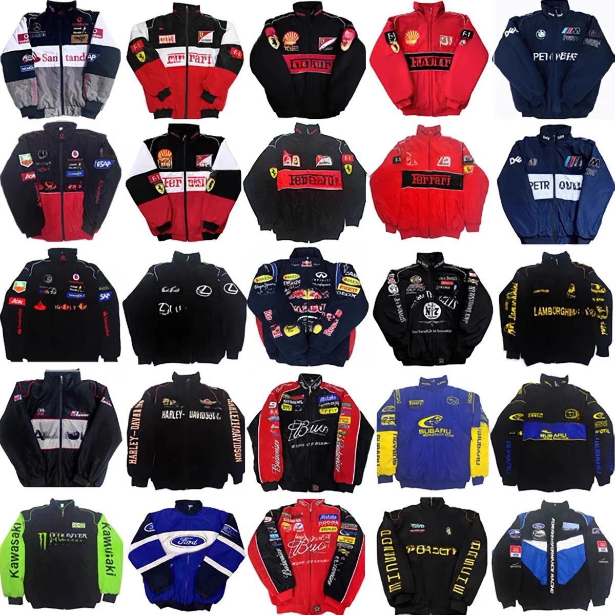 F1 racing jacket  （Customized products will be shipped within seven days.）