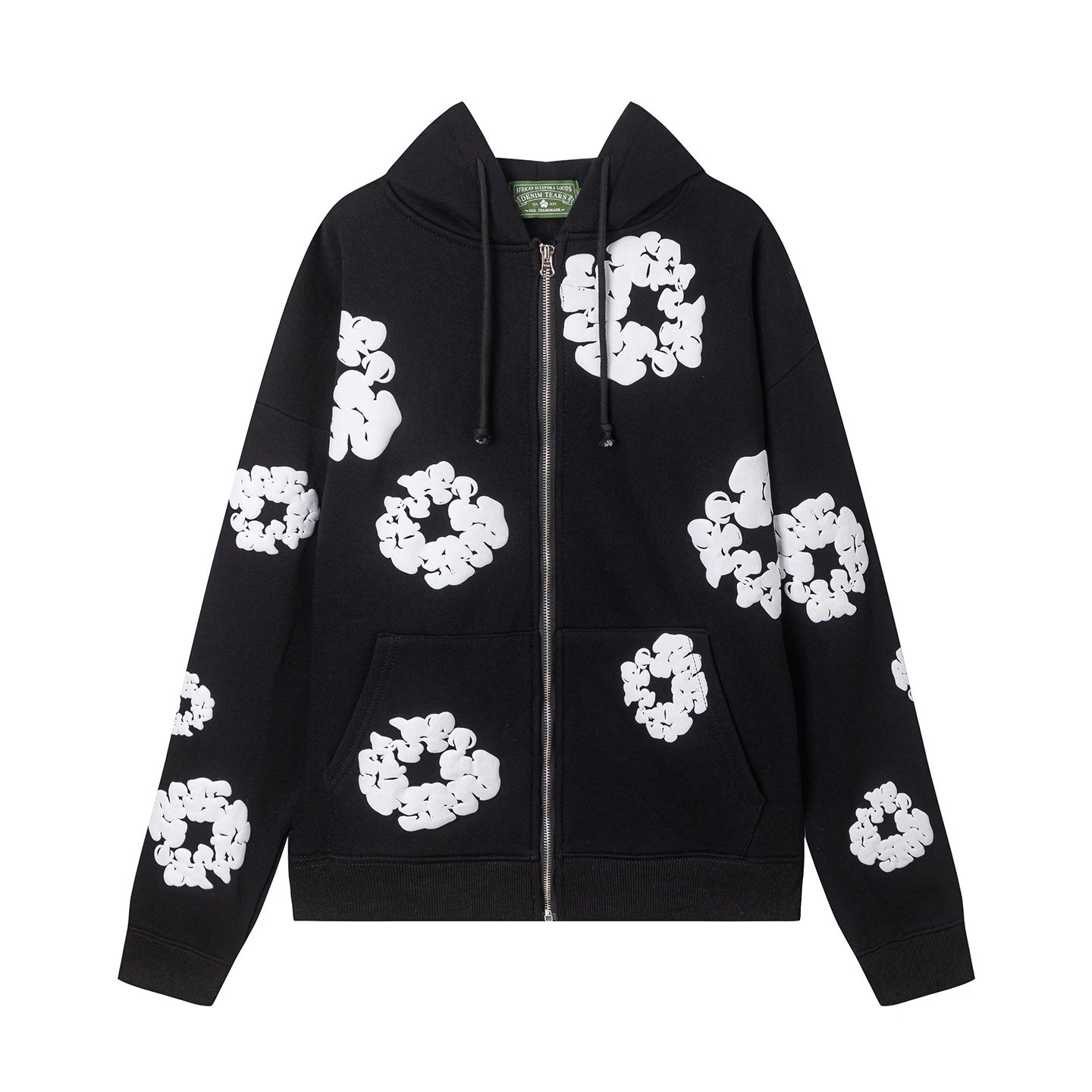 Denim Tears Zip Up Hoodie