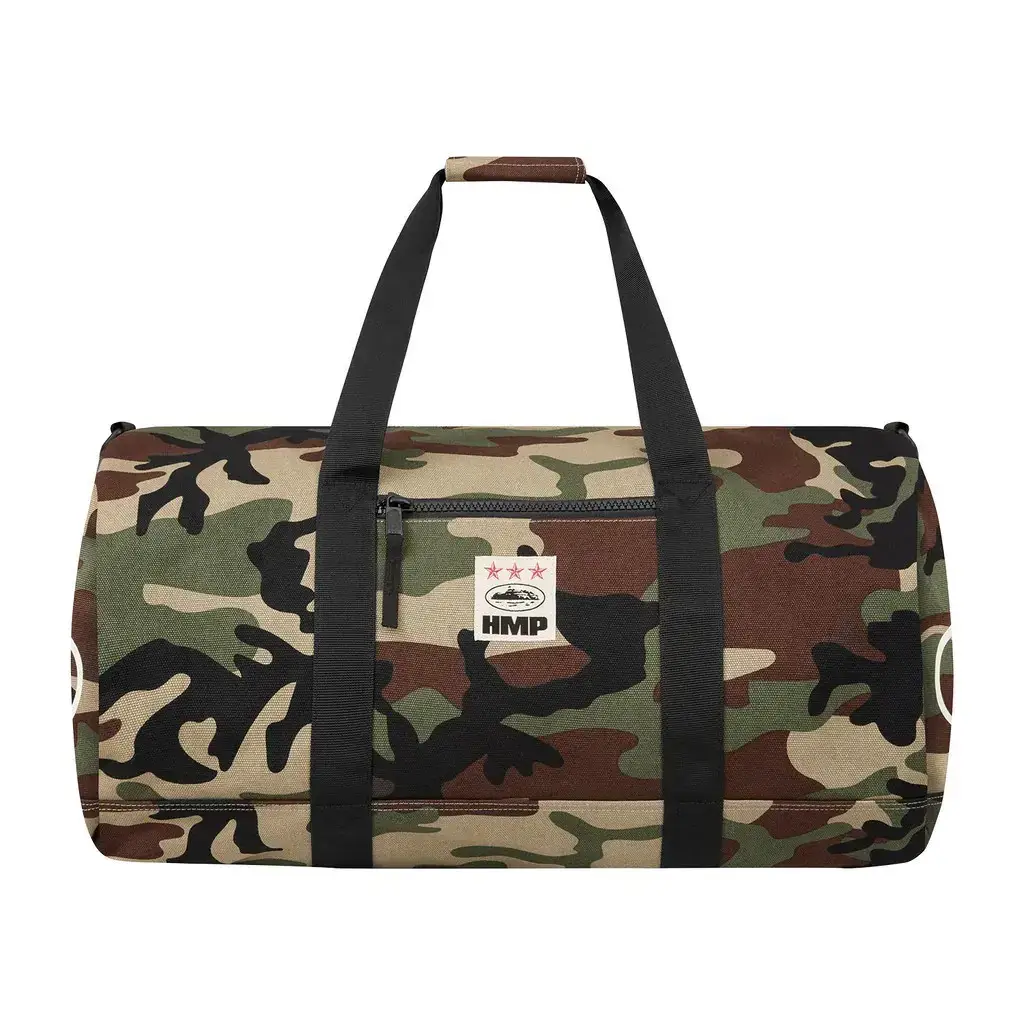2025 Autumn New Fashion Harajuku Ins Street Trendy Brand Cylindrical Casual Travel Bag European and American Y2K Cross-Border Clothing