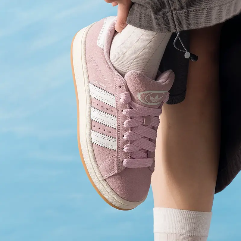Adidas Clover Men's and Women's Shoes Pink Casual Shoes 25 New arrival Low Ankle Breathable Sneakers Sports Shoes Jq5751