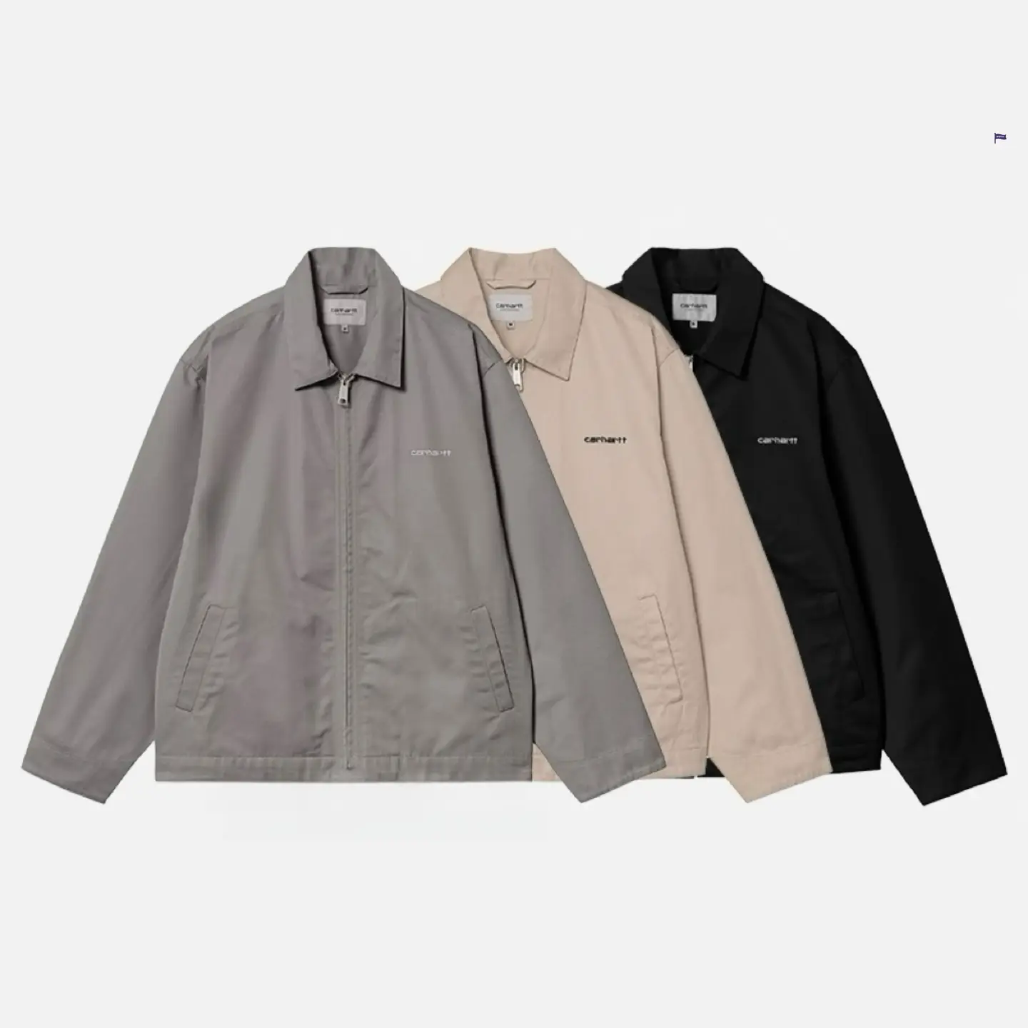 In Stock Carhartt Wip Module Jacket Carhartt Embroidered Workwear jacket Outwear 032977