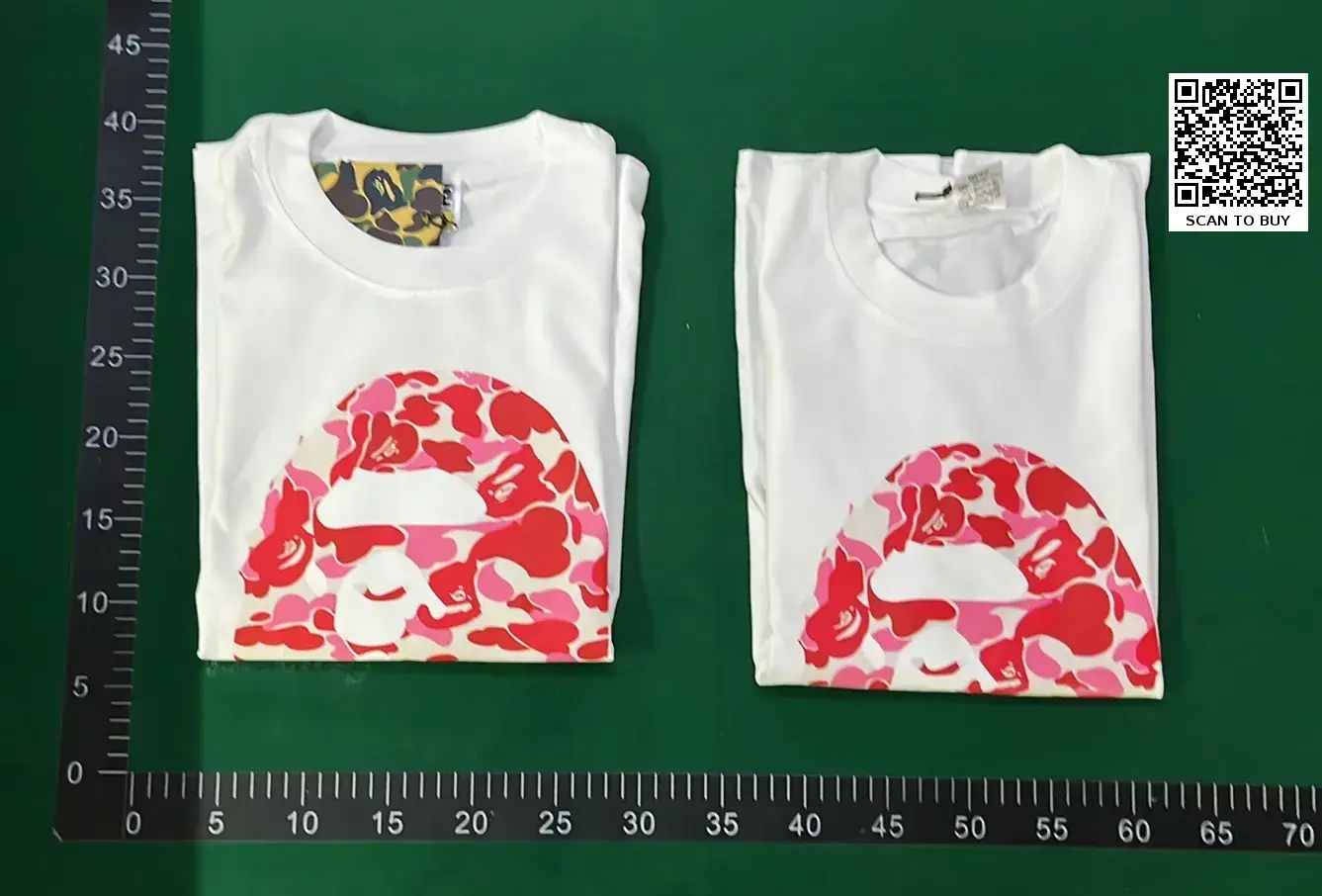 Chaopai cross-border wholesale supply of foreign trade a 260g blockbuster BAPE ape head shark short sleeve T-shirt 1