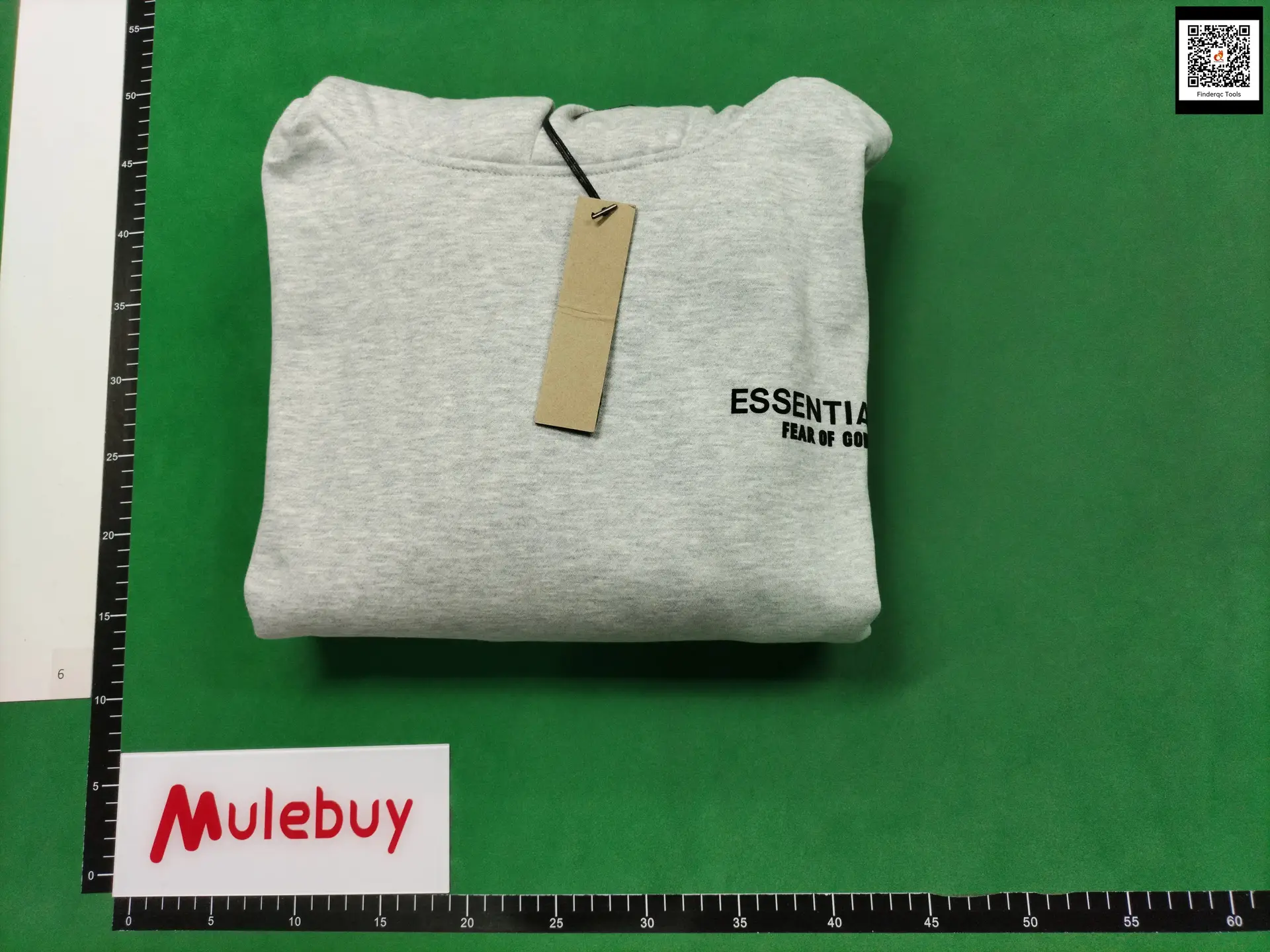 Fear of God Essentials Hoodie Light Heather Grey