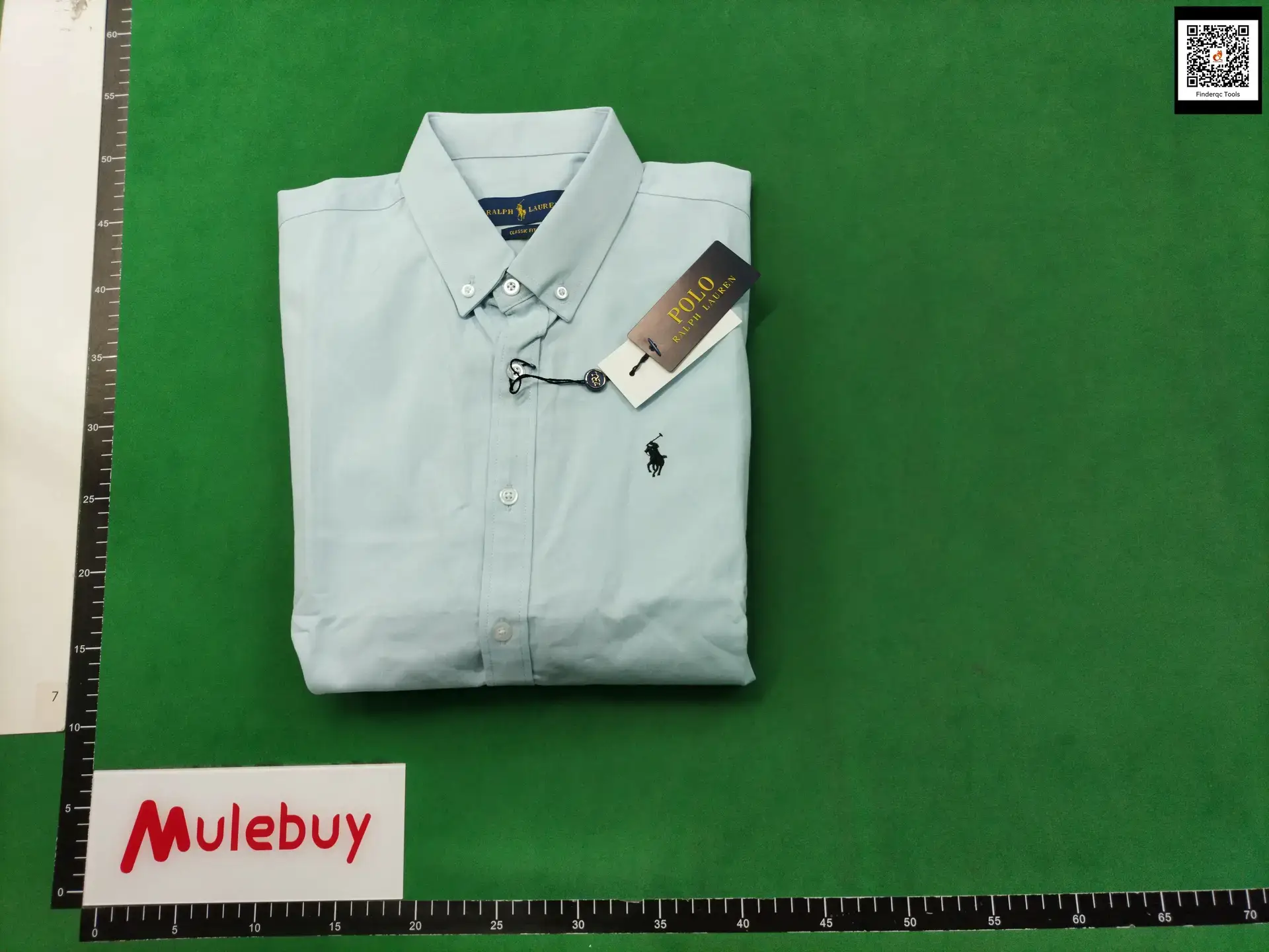 Polo Ralph Lauren Classic Fit Oxford Shirt Light Blue