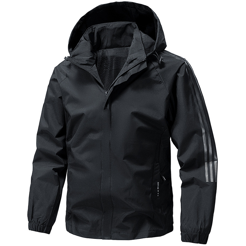 Cross-Border Popular Detachable Hood Jacket for Men 2025 Spring and Autumn New Style Casual Versatile Youth Outerwear