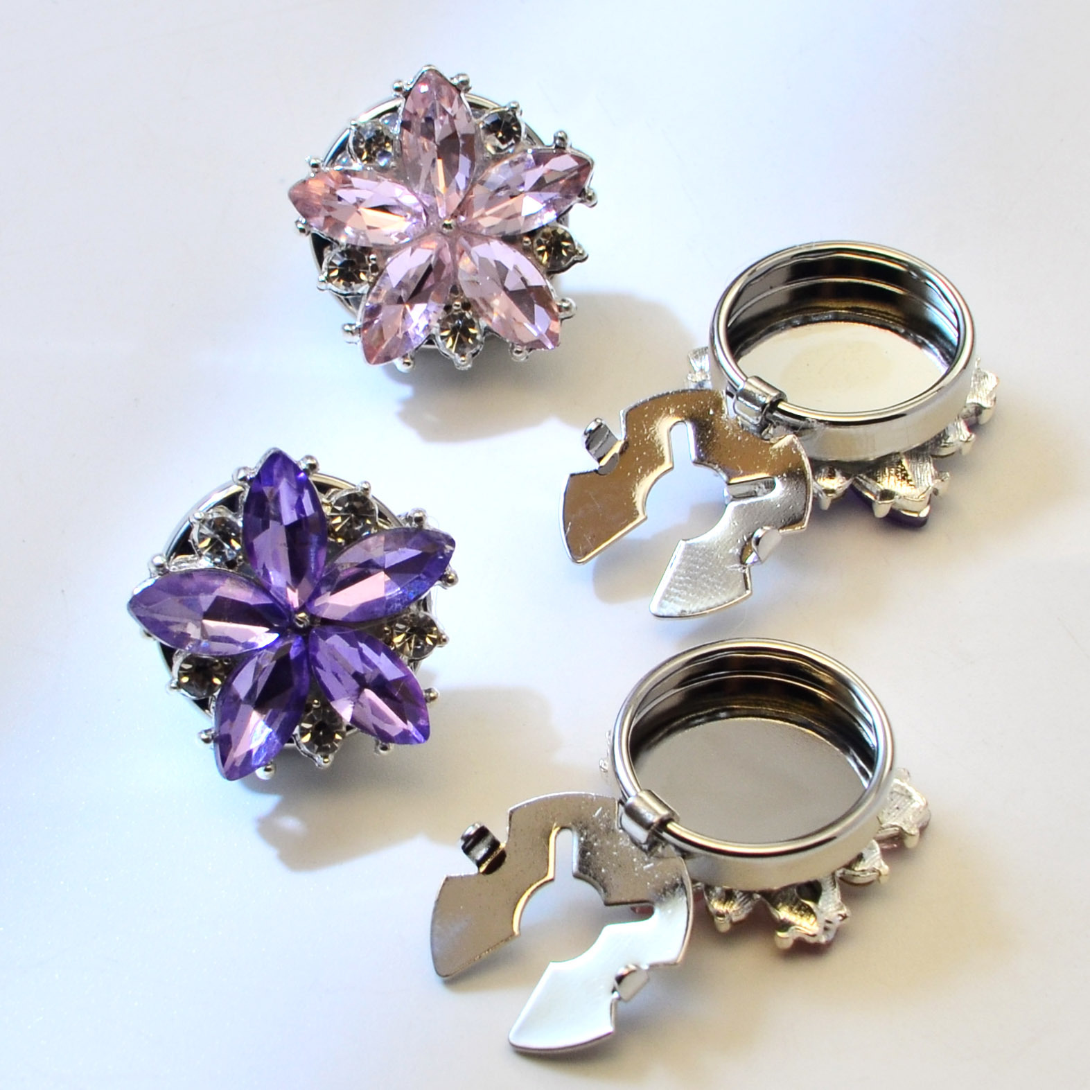 Button Cover Shirt Button Fashion Trend Brooch Button Five-Star Rhinestone Cufflinks Turtle Button Set Button Clip Button
