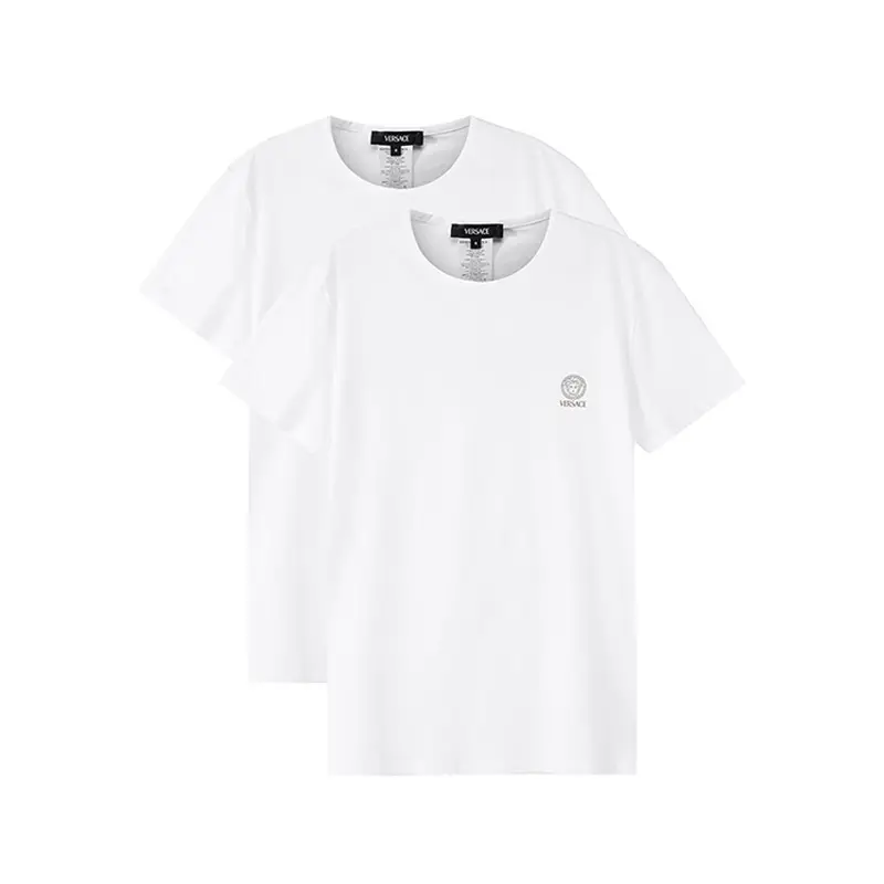 Versace Versace Men Round Neck Short Sleeve silm Sweatshirt Intimates T-Shirt Two-piece set 300095