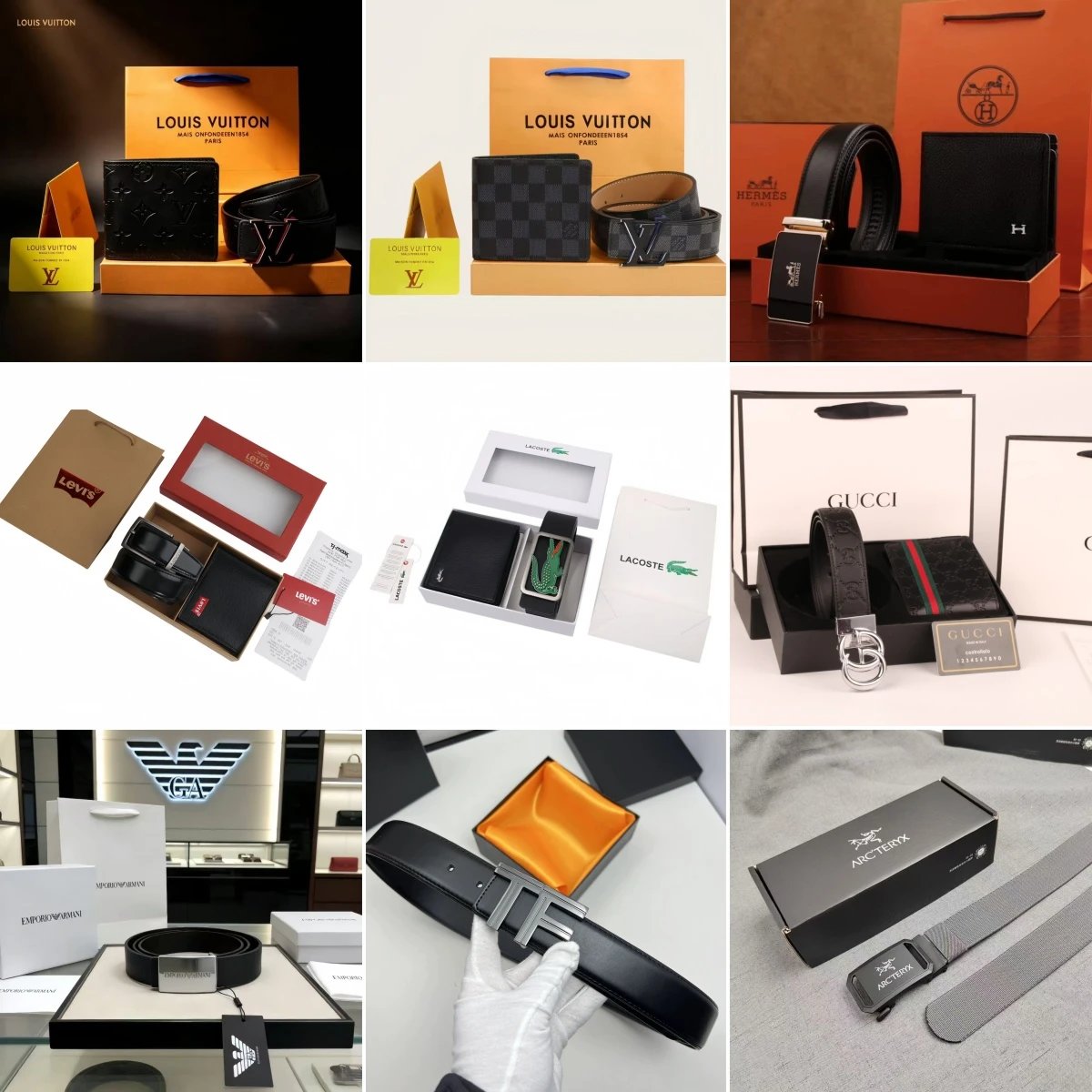Belt wallet optional combination 2 Pa3 Foto QC de WEIDIAN na Qualit.ly