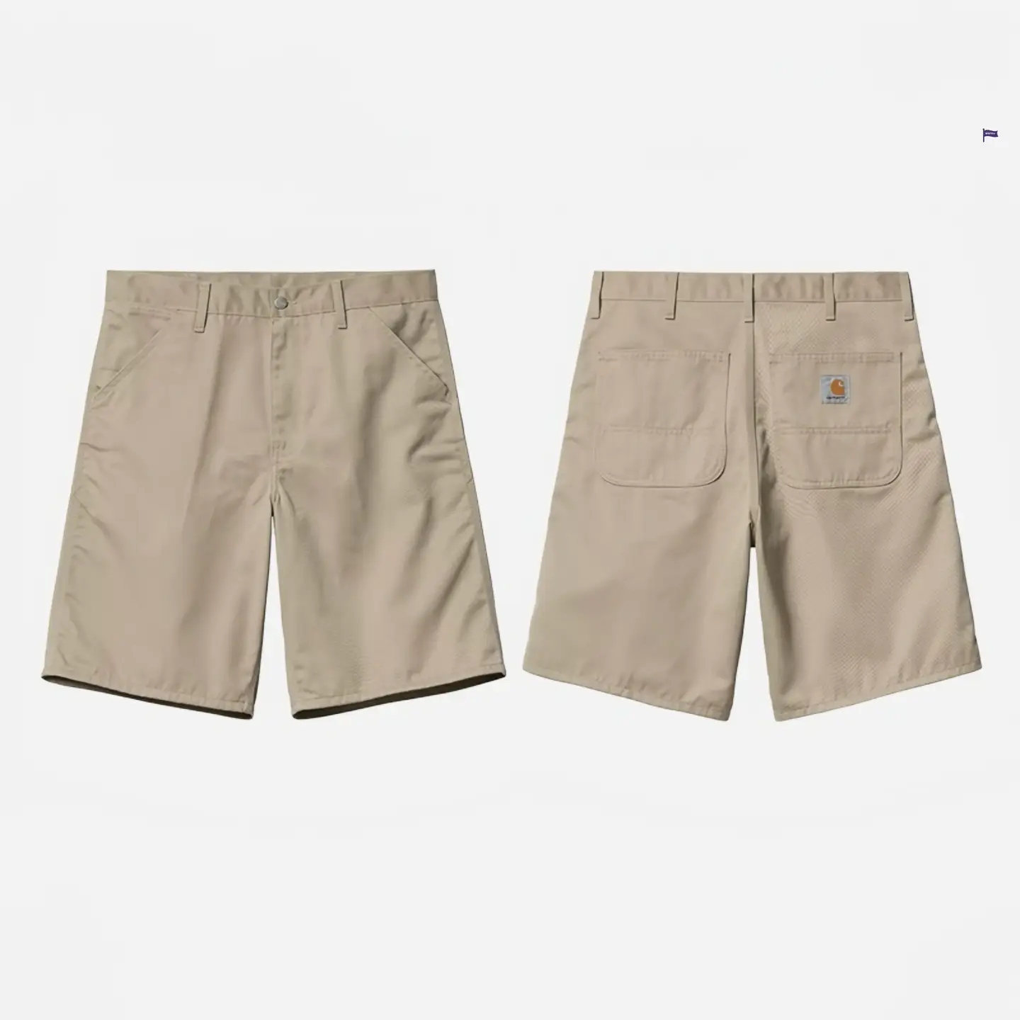 In Stock Carhartt Wip Simple Short Carhartt Loose Twill parka shorts 031496