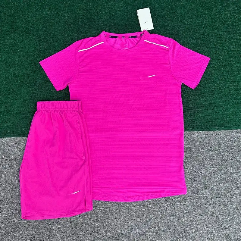 Nike Running Shorts and T-Shirt Pink