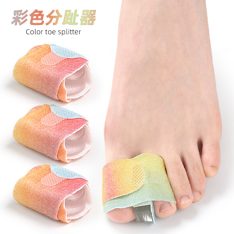 Toe Splitter Splitter Toe Splitter Waves Toe Toe Color Thumb Turn Out Overlapping Strap Strip Day and Night