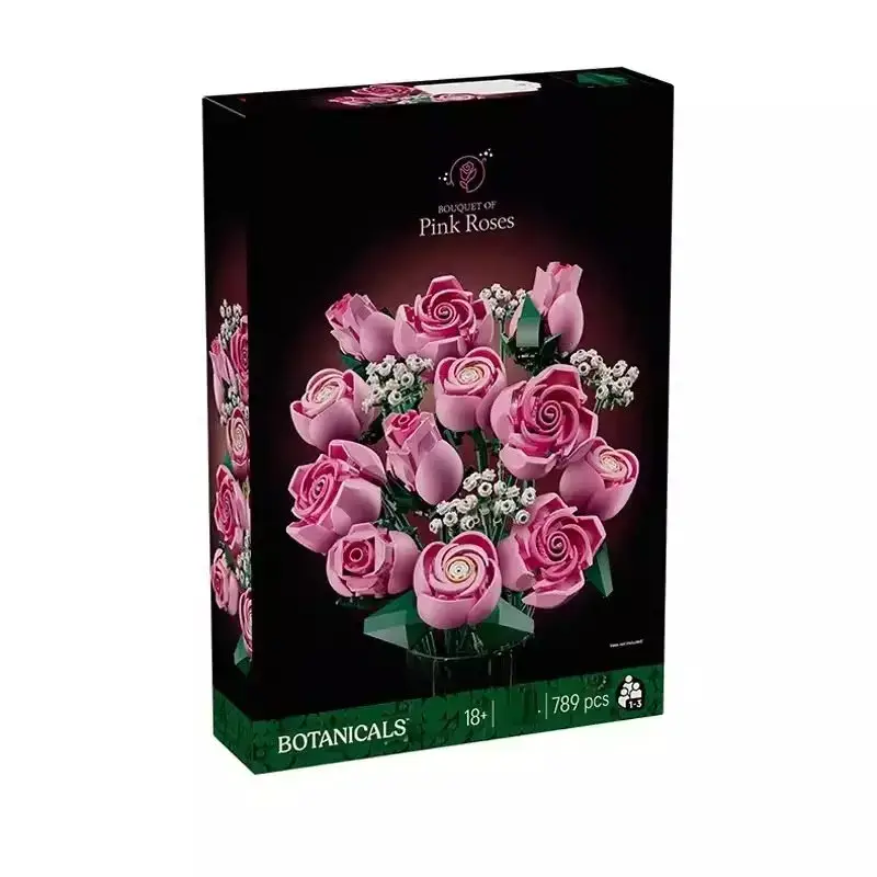 LEGO Botanicals Bouquet of Pink Roses