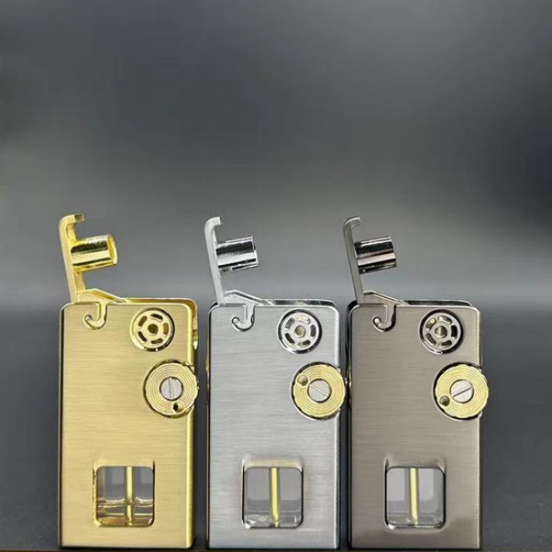 Zorro Zorro Kerosene Lighter Transparent Warehouse Espuli Creative Windproof One Button Press Ignition Z785
