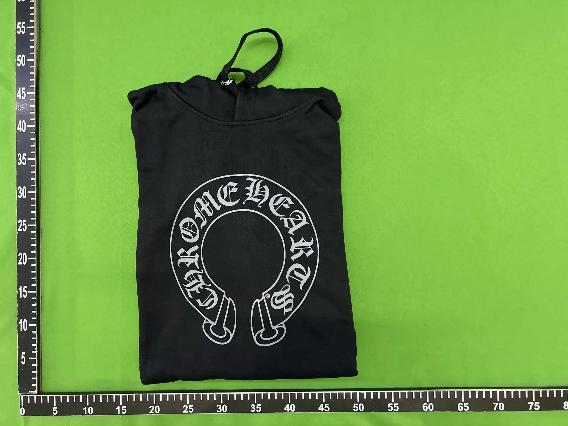 Chrome Hearts Horseshoe Logo Hoodie Black