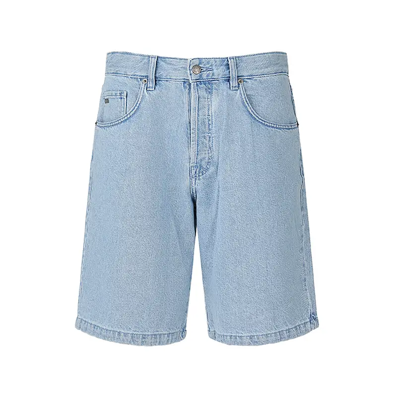 Emporio Armani Armani Men Retro Denim shorts Quarter Pants Silver Department Store 300095