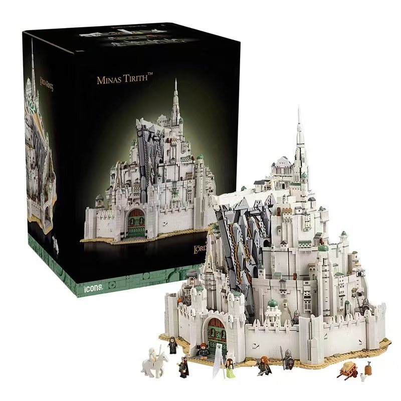Cross-Border Compatible Lego 11377 Lord of the Rings White City Large-Scale Building High-Difficulty Assembly Building Block Toy Model QC-foto från 1688 på Qualit.ly