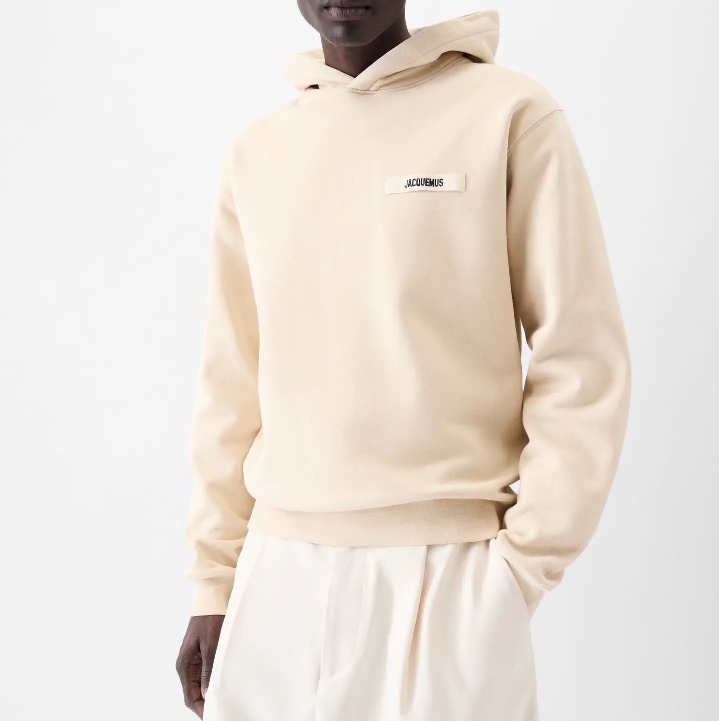 Spot 25 years of fall tide men's hoodie American casual loose jacquemus long-sleeved sweater men and women with the same paragraph
