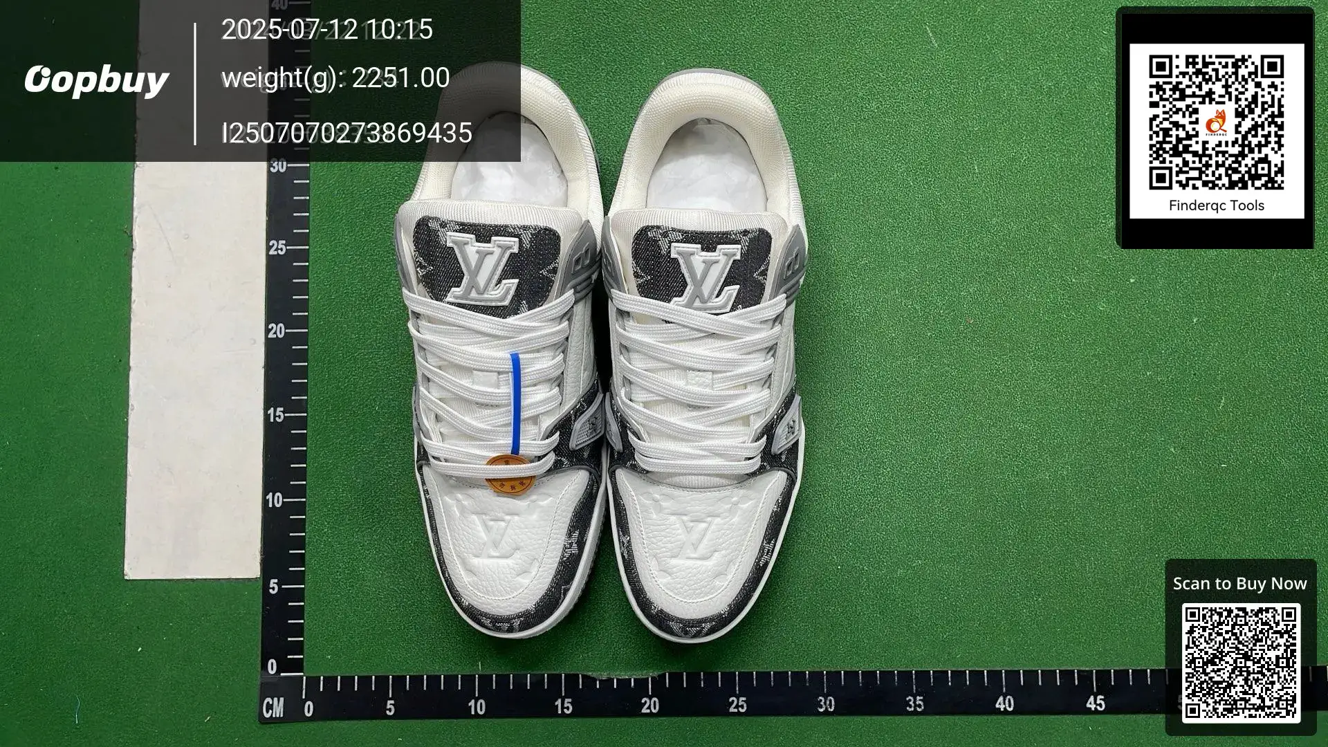 Louis Vuitton LV Trainer White