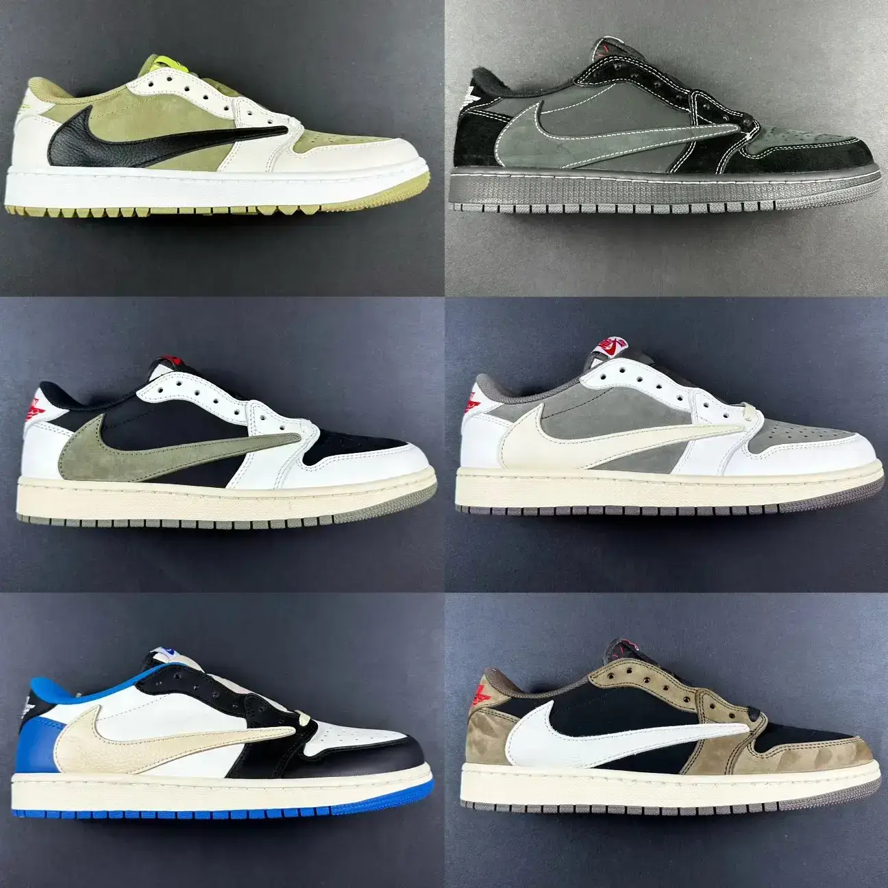 Air Jordan 1 Low Travis Scott Collection