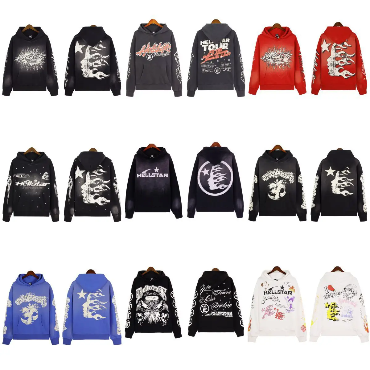 American letter print casual retro tide loose hooded sweater men and women couples with the same sweater