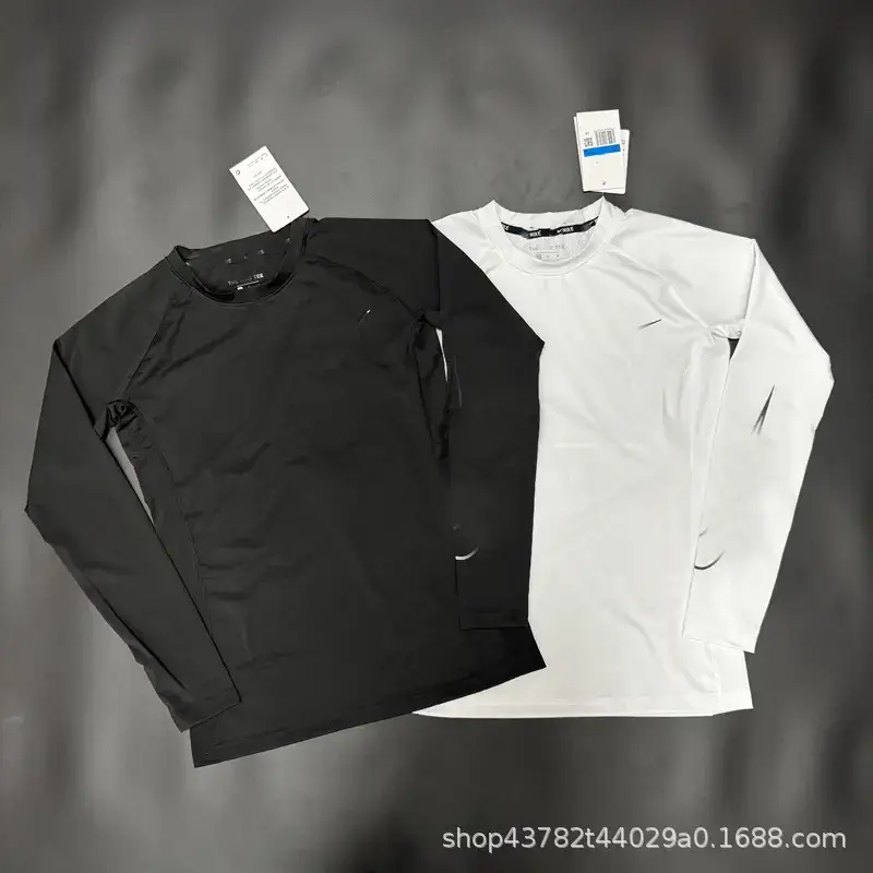 High Stretch Tight Jacket Milk Silk Tight suit Running Fitness Wear Warm Base Quick-drying Breathable