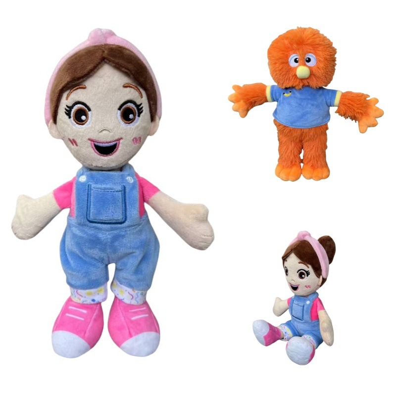 Cross-Border New Ms Rachel Rachel Ladies Plush Toy Hebi Cute Educational Girl Cartoon Doll