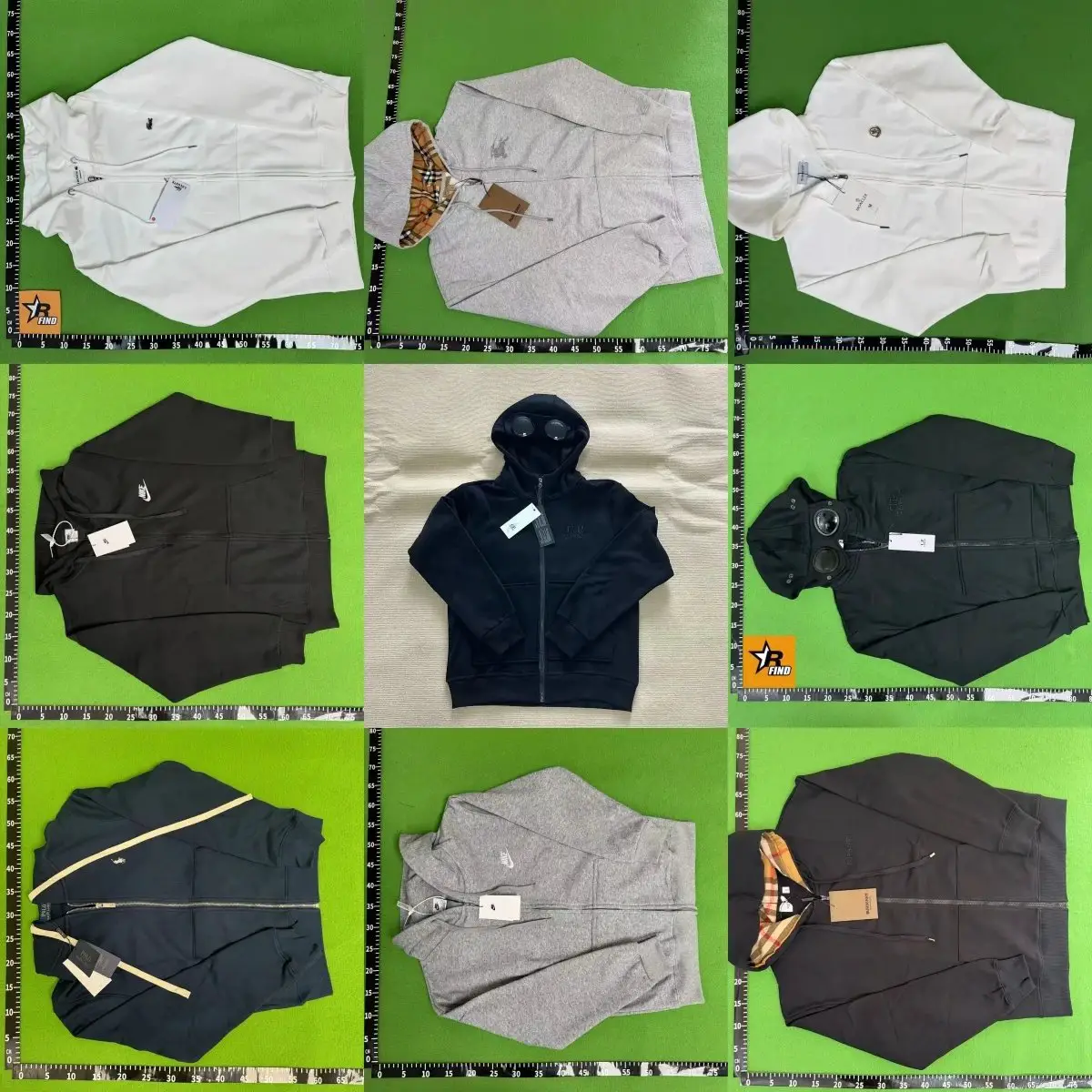 YM01 2026工厂清仓 品牌拉链开衫卫衣合集-P