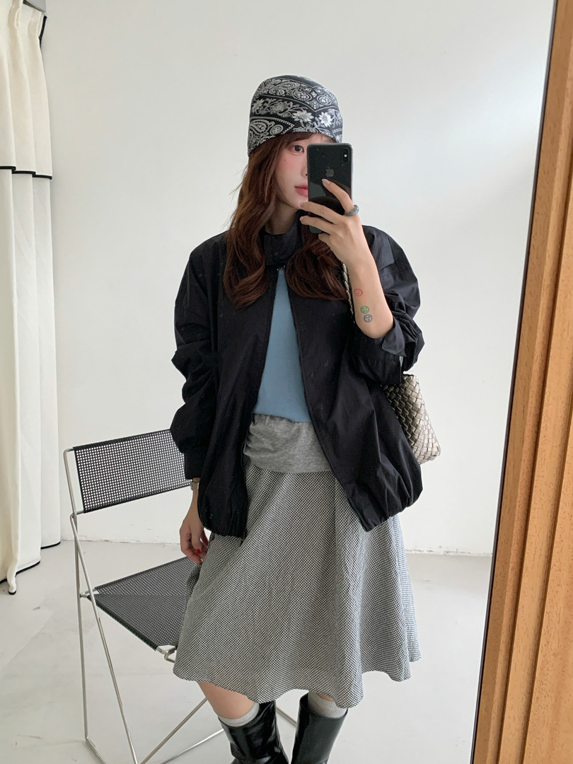Gagd Harrington Jacket Women's Autumn and Winter 2025 New Stand Collar Casual Short Loose American Jacket Top Women