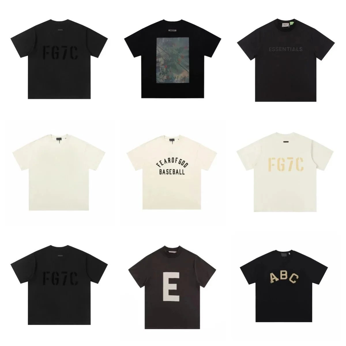 Summer New Casual T-shirt Ess3-12
