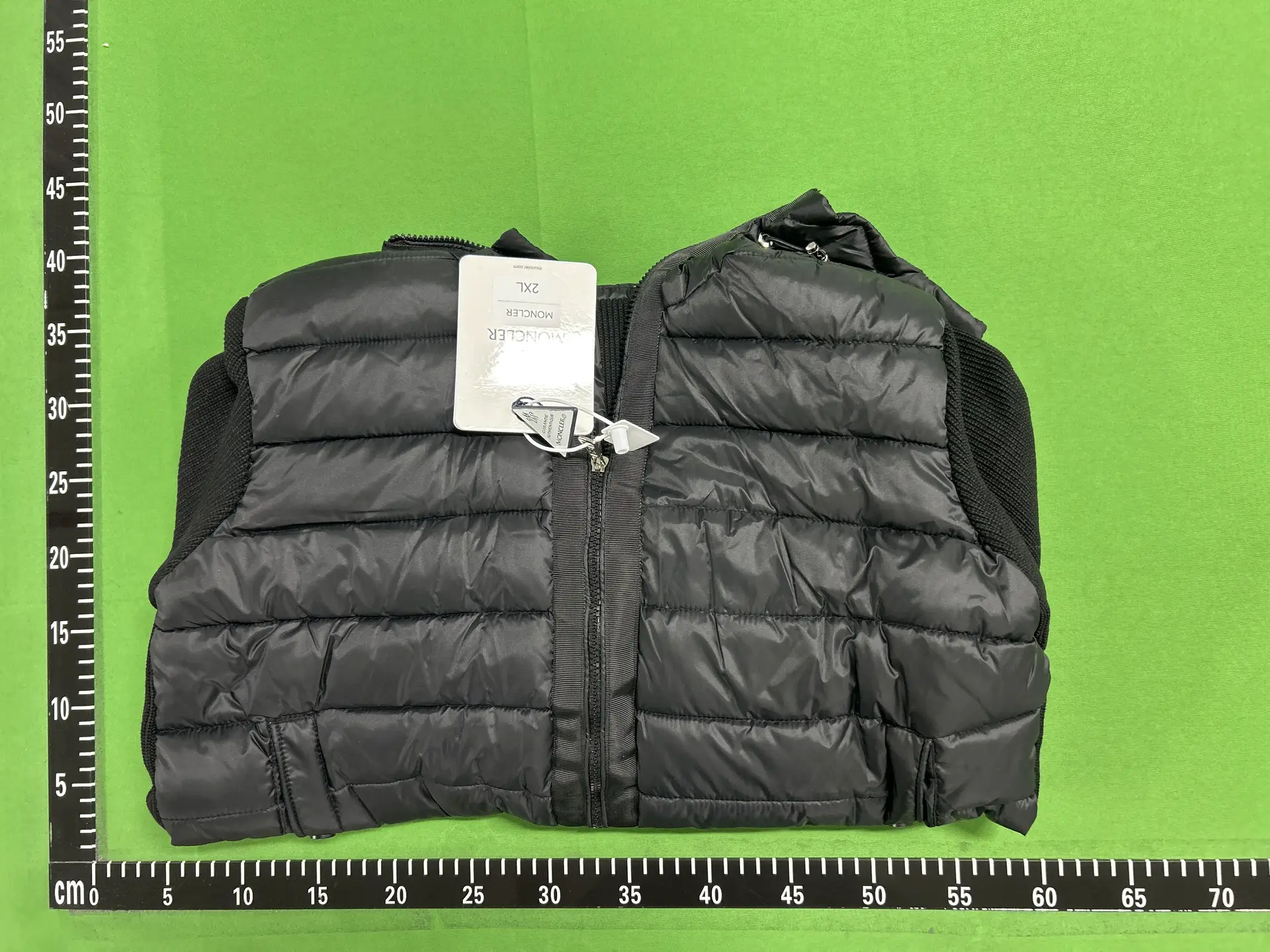 Moncler Black Puffer Jacket 2XL