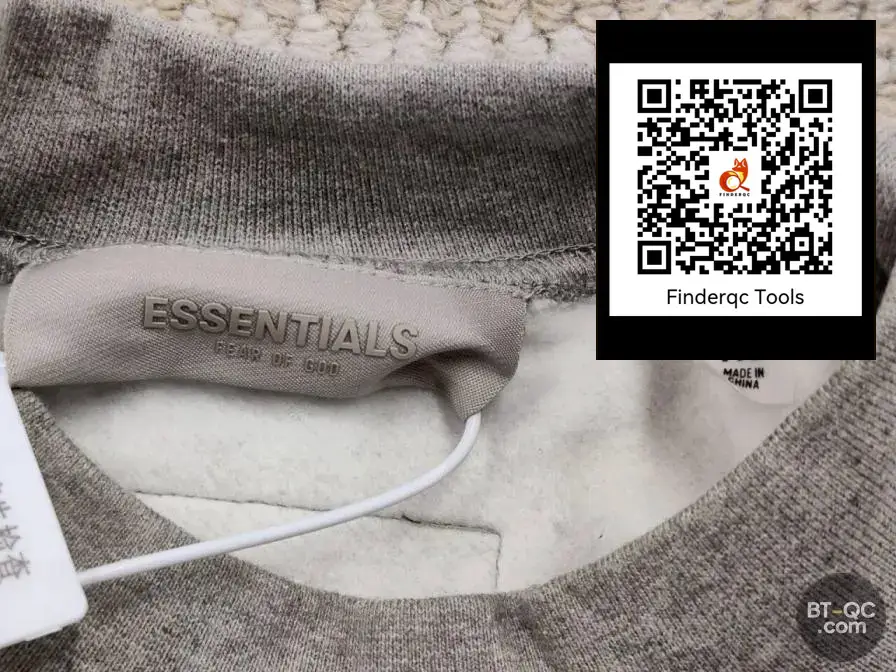 50% off Rim Fog Essentials Sweatshirt Double Line High Street Loose Round Neck pullover Long sleeves Plus Velvet Sweatshirt Men