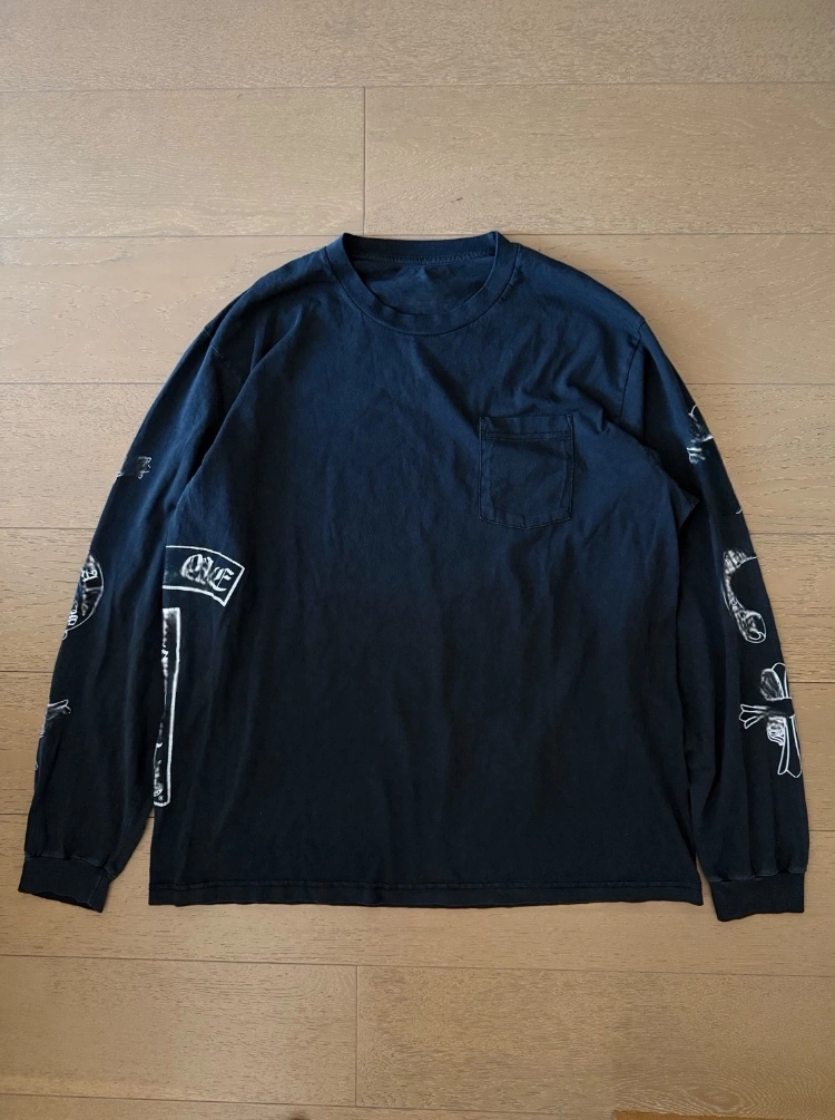 Produced by Water Studio, Soap N Water Exclusive Limited Edition Washable T-Bar Long-Sleeved T-Shirt Fotografie QC de pe TAOBAO pe Qualit.ly