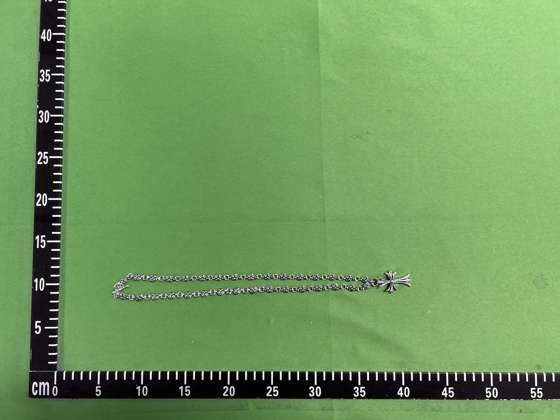 Chrome Hearts Cross Necklace Silver