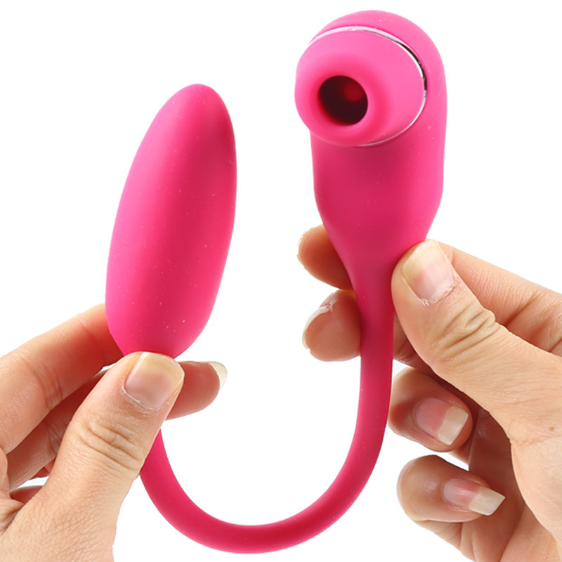 Yunman's New Double-Headed Sucking Vibrator, Vibrating Female Masturbation Device, Cunnilingus Massager, Adult Sex Toy
