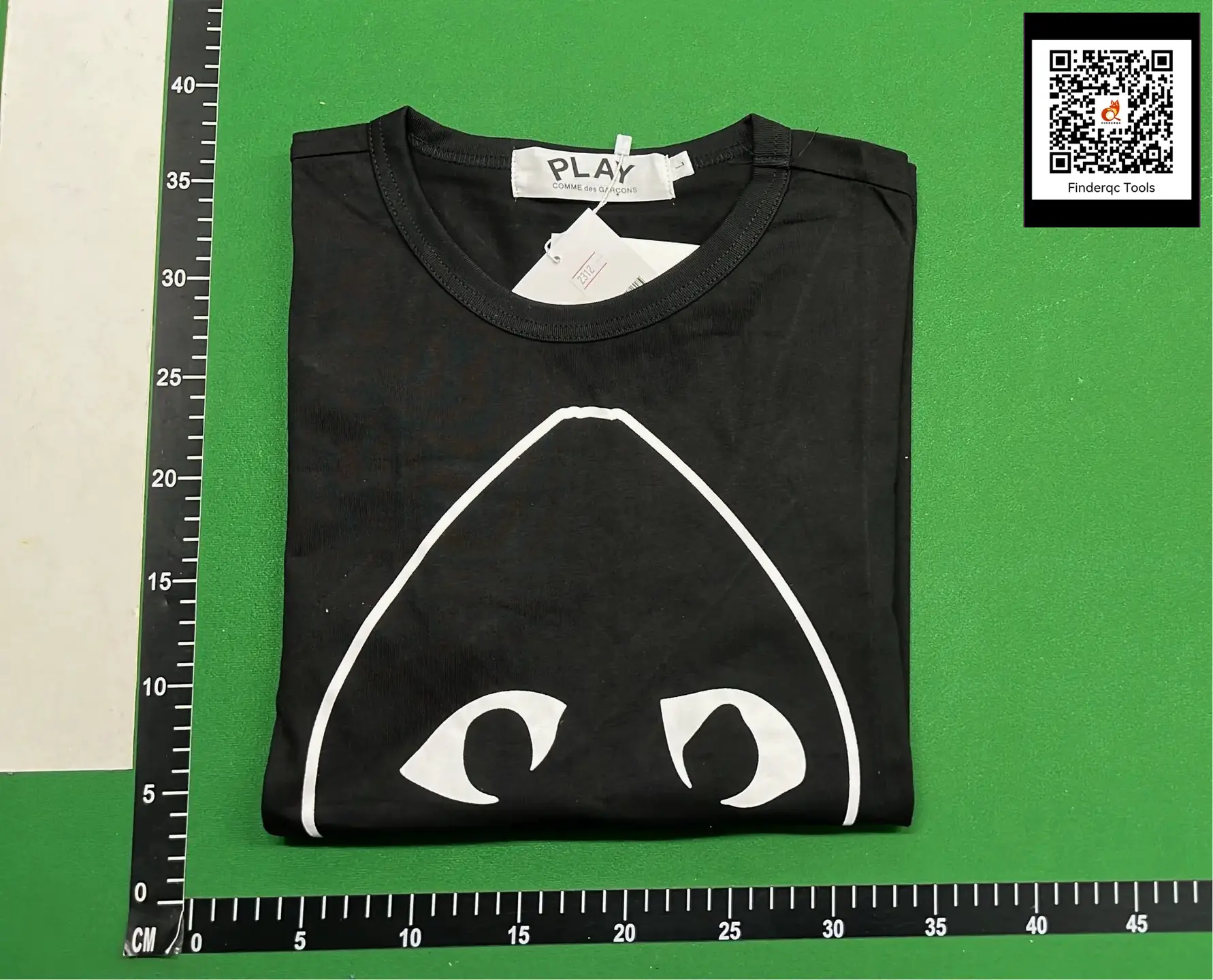 Comme des Garçons PLAY T-Shirt Black