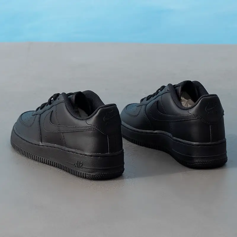 Nike Nike Women's Shoes Black Sneakers Air Force 1 Basketball Shoes Low Ankle Casual Shoes Fv5951-001