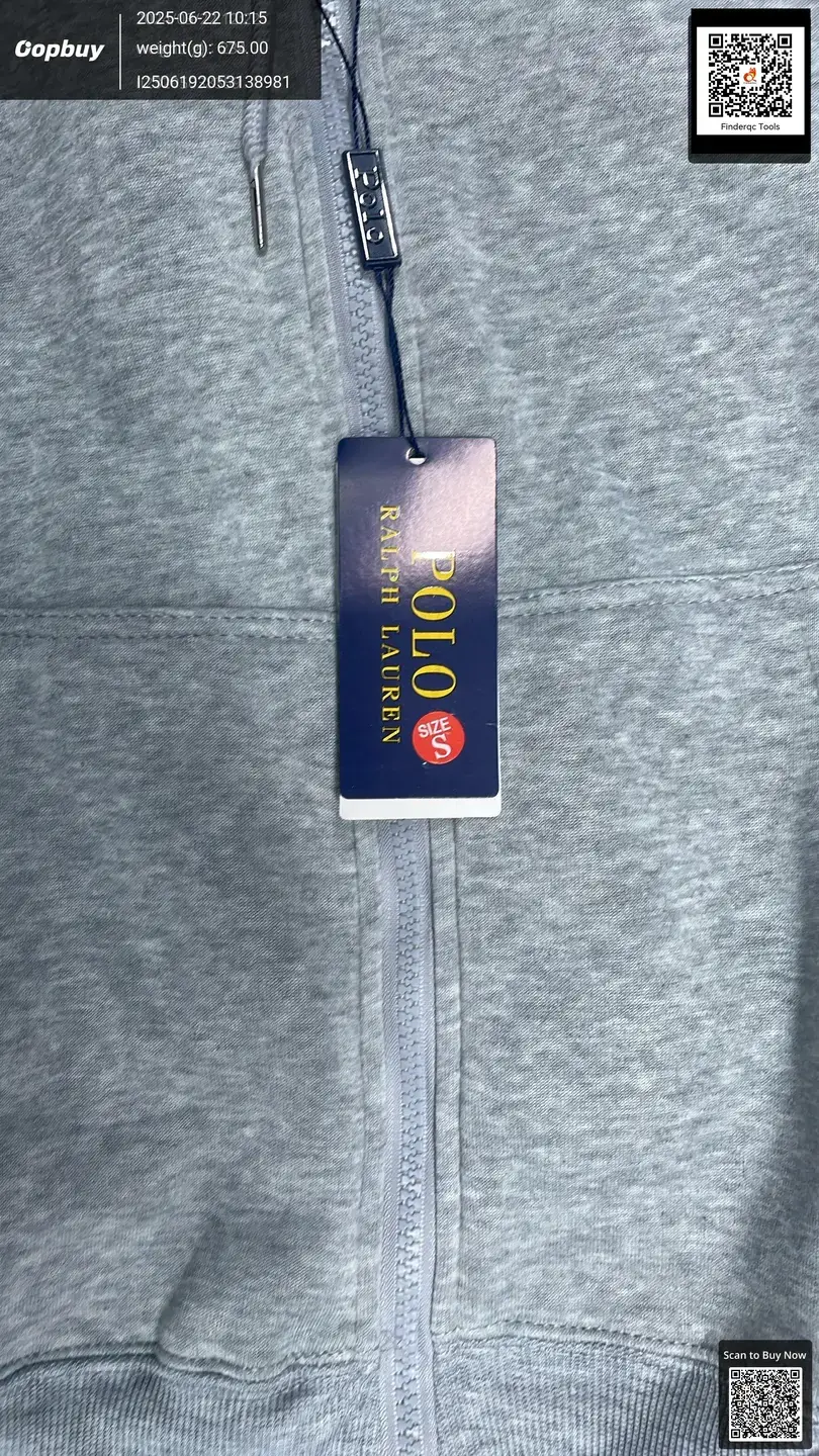 Pony Logo Casual Trendy Suit Embroidered Rl Pants Jacket Men's Spring and Autumn Hooded Cardigan Sweatshirt