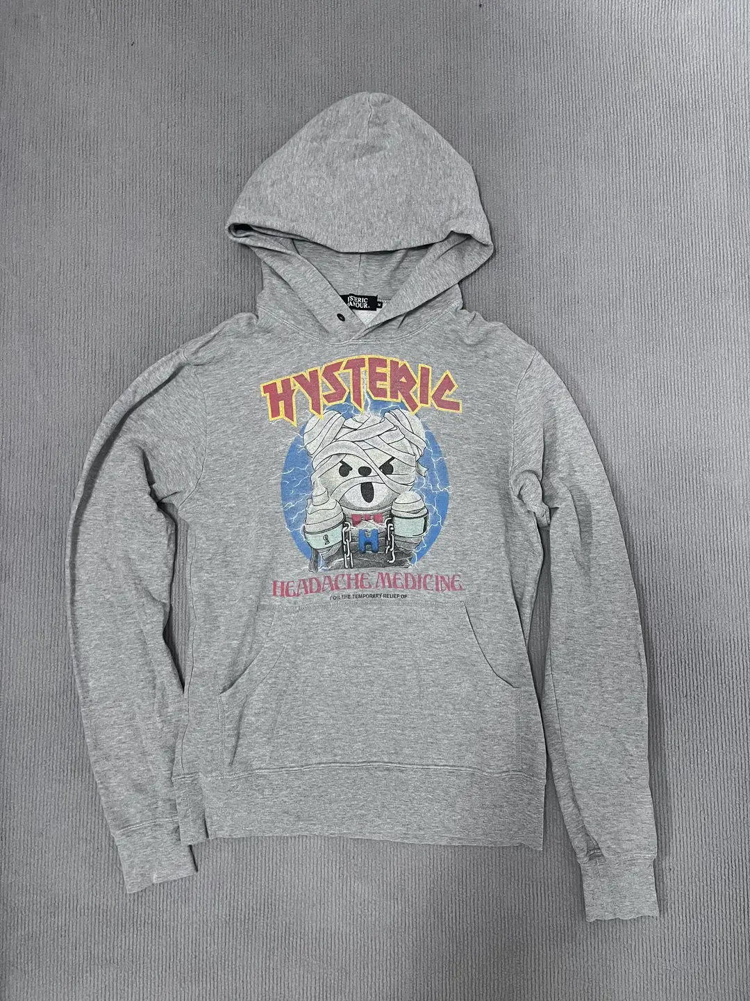 [Best] Bdss Independent Hysteric Glamor Style Bear Gray Hooded Sweatshirt