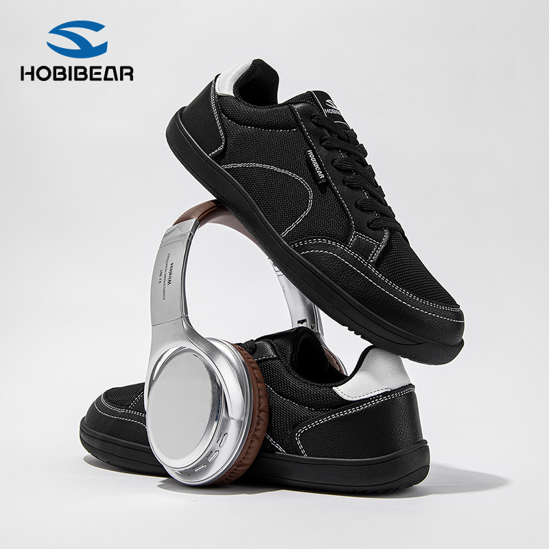 Hobibear Wide-Toe Shoes Spring & Fall Men's Shoes Outdoor Casual Shoes Wide-Foot Big-Toe Shoes Walking Shoes Sports Shoes Cross-Border